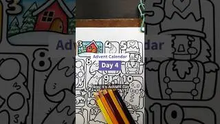 Marker-Style Coloring with Pencils - 4 #adultcoloring #shorts #youtubeshorts #trending #fyp