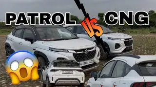 PATROL VS CNG 😱 FRONX MOST TRENDING CAR #fronx #fronxmodification #fronx2025 