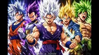 Rap dos Saiyajins ( Goku, Vegeta, Gohan, Trunks e Broly ) #animes #rap #dragonballsuper 