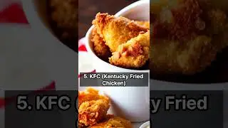 Top 10 Brands for Delivery Food #shorts