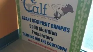 Uplift Meridian scholars pound the pavement