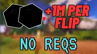 Make $1,200,000 PER FLIP with this PASSIVE Money Making Method | Hypixel Skyblock