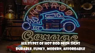 Hot Rod Neon Signs | Durable Neon Sign For Your Garage | Get Yours Now!