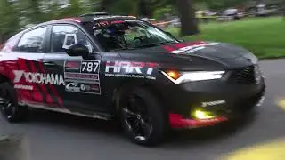 Gabriel Nieves and Cole Clements #787 at Southern Ohio Forest Rally 2025