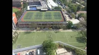 AERIAL VIEW - tennis court🎾 🏓