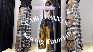 How To Sew A Baggy Cargo Pant/Trouser With Pockets