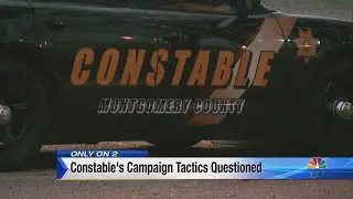Constable's campaign tactics questioned