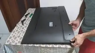 COMO ABRIR A TV LG 43UJ6300 PARA REALIZAR LIMPEZA INTERNA.