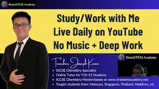 (Day 560) Study/Work with Me | No Music | Deep Work