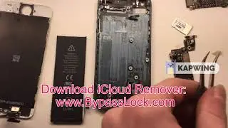 Permanent Remove/Bypass iCloud Activation Lock for iPhone Xs,X,8,7,6,5,4 iCloud Remover
