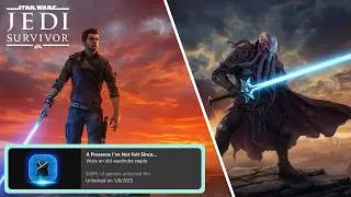 Star Wars Jedi Survivor:  A Presence I've not felt since... Achievement