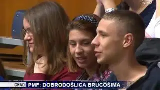 TV KANAL 9, NOVI SAD: PMF: DOBRODOŠLICA BRUCOŠIMA