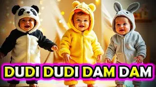 Dudi Dudi Dam Dam Dance | Kids Dance | Kids Cartoon | Kids Song | Adorable Dose
