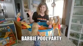 Vintage 70's MALIBU BARBIE SWIMMING POOL PARTY PLAYSET