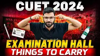 CUET 2024: Important Things To Carry in Examination Centre😲 | CUET UG Exam 📃