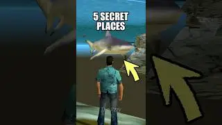 5 SECRET PLACES You DIDN'T KNOW About in GTA Vice City! #gta #gtavicecity #secrets