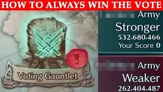 How To Always Win The Vote - Voting Gauntlet (Fire Emblem Heroes)