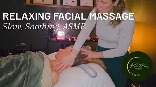 Relaxing Facial Massage | Sleepy ASMR