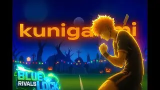 KUNIGAMI just a fallen LEGENDARY Hero... (Halloween Event) | Blue Lock Rivals