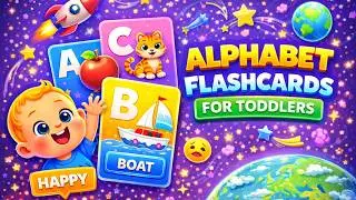 Alphabet Flashcards for Toddlers | Learn ABC Words A&ndash;Z with Baby's First Words