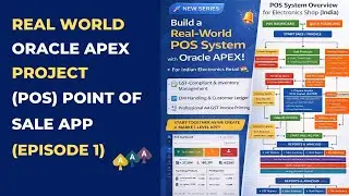 Real World Oracle APEX POS System End to End Project | Episode 1