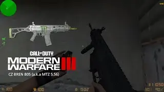 (Counter Strike 1.6 Offline Play) CZ 805 BREN from MWIII in Dust II