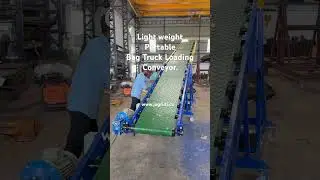 BAG Truck Loading Conveyor. Stacker Conveyor, Box loading Conveyor, Haydrolic Truck Loading Conveyor