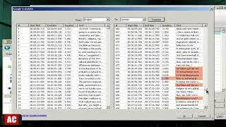 Translate Subtitles .SRT on Windows-Subtitle Edit