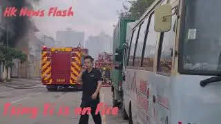 Fire Alert in Tsing Yi Shipyard