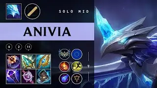 Anivia Mid vs Cassiopeia - EUW Challenger Patch 25.24