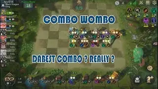 COMBO WOMBO AUTO CHESS AUTO RANK UP WITH BEAST? - AUTO CHESS MOBILE