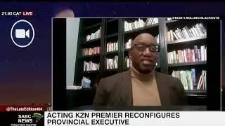 Reaction to KZN Provincial Executive Committee reshuffle: Sandile Swana