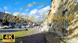 Cotswolds Series Ep 4: Burford 4K UHD | Medieval Hillside High Street | October 22