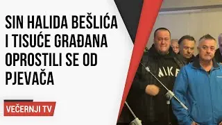 Emotivni trenuci u Sarajevu: sin Halida Be&scaron;lića i tisuće građana oprostili se od legendarnog pjevača