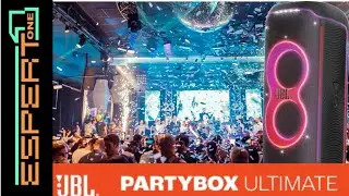 JBL Partybox Ultimate, novit&agrave; 2023, uno speaker potente con gioco di luci e resistente agli spruzzi.