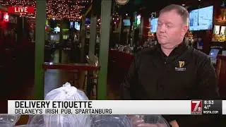Local food delivery and restaurants talk tipping etiquette