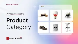 Create Elementor Product Category Grid in WordPress with Ultimate Store Kit