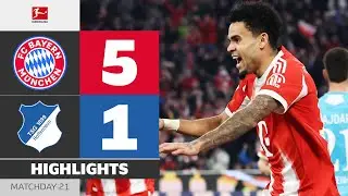 Luis Diaz Is UNSTOPPABLE! | FC BAYERN - HOFFENHEIM | Highlights | Matchday 21 &ndash; Bundesliga 2025/26