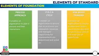 Elements of Standard