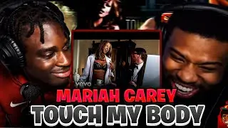 BabanTheKidd FIRST TIME reacting to Mariah Carey - Touch My Body!! Mariah is with a nerd?!?!