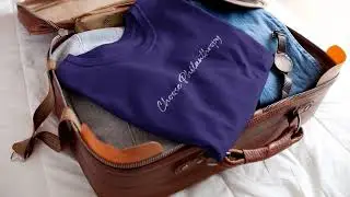 Choose Philanthropy message print sweatshirt travel video