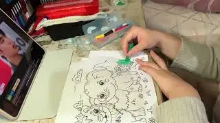 ASRM : Rainforest Wonders: Animal Coloring Fun