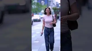 😍Beautiful chinese girl street fashion outfits style #chinesegirl #beautiful #shorts #fashion #viral