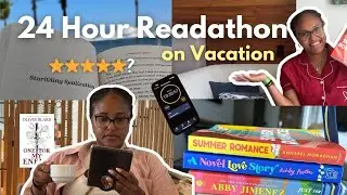 24 HOUR READATHON 📚 while on VACATION 🌴 How many books can I read?