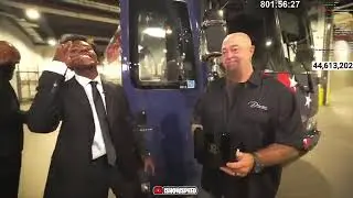 Speed Gifts his tour Bus Driver $50.000 Rolex #ishowspeed #truedialogue 