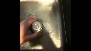 Soda can explosion