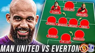 Mbeumo DEBUT! Cunha & Mainoo READY? | Man Utd vs Everton Starting XI
