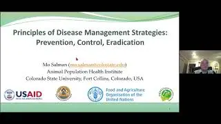 Principle of animal disease control, Prof. Mo Salman