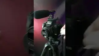Microphone Setup done Easily using a shotgun microphone #shorts