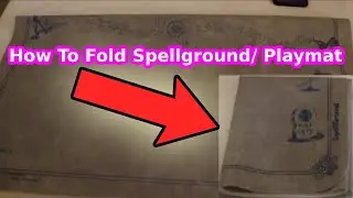 Yu-Gi-Oh, как правильно складывать Spellground и Playmat 2021
